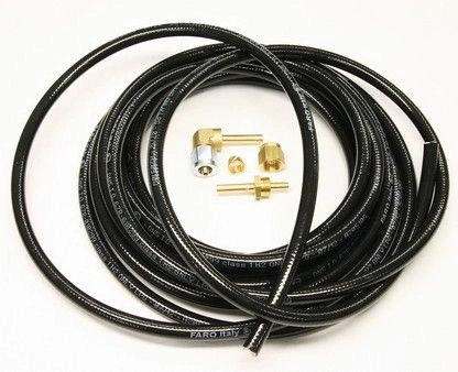 Trubka Faro D6-kompl.6m + 1x spojka rov.+ 1x 90st.