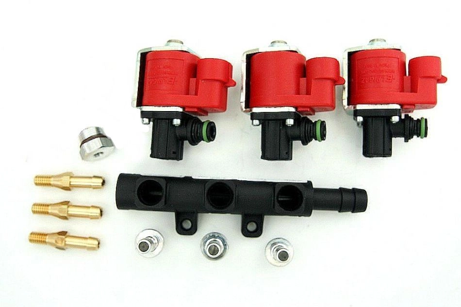 Vstřikovač 3 sekční ROSSO IGR 3 Ohm + trysky bez čidla