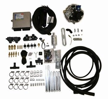 Sada sekvenčního vstřikování STELLA-4 DPI - 4 vál., s reduktorem (MAZDA 2 x 2 vstrikovače) 